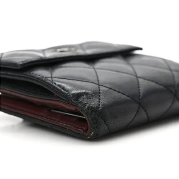 Chanel Lambskin Quilted Compact French - Picture 4 of 9